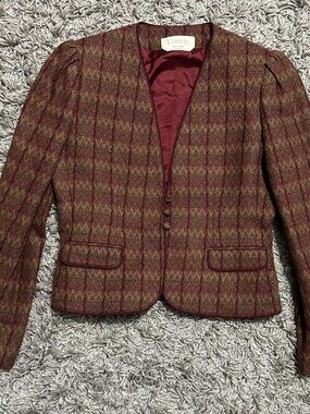 Vintage 90s Women's Clueless Style Blazer Cassidy Brand Size 6